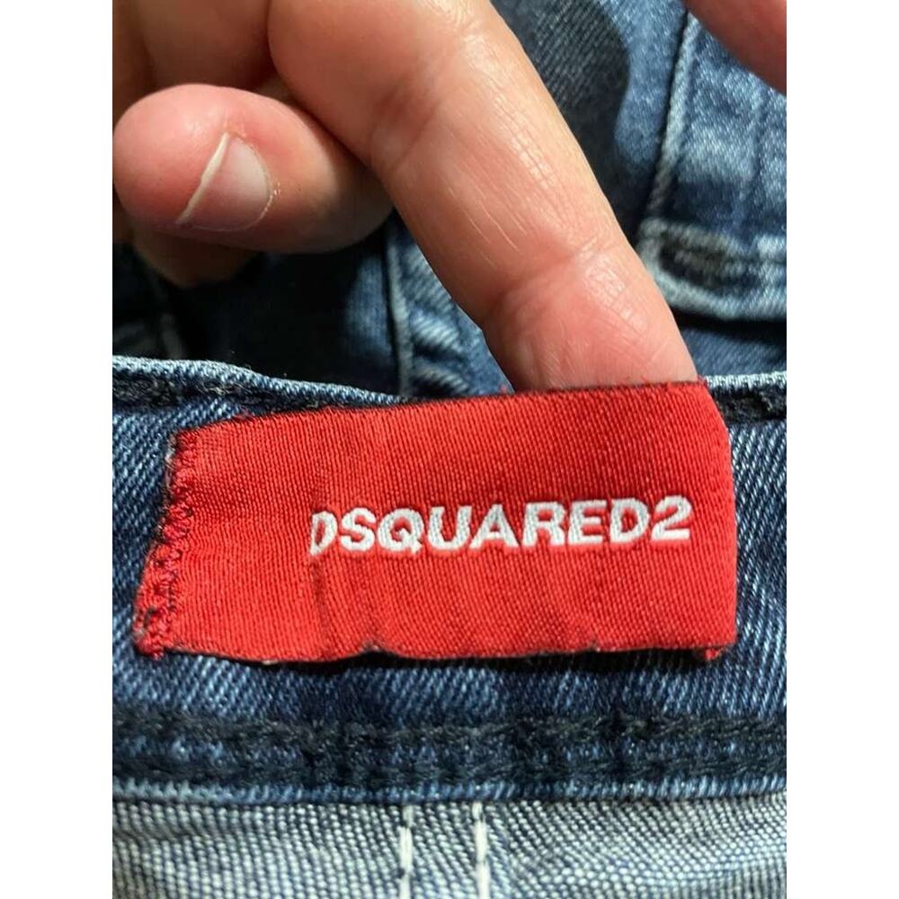 Dsquared2 Squid Game Patch Distressed Denim Jeans… - image 8